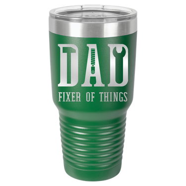 Dad Fixer of Things 30oz Ringneck Tumbler